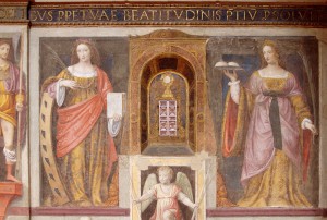 S.Maurizio_fresco_Caterina